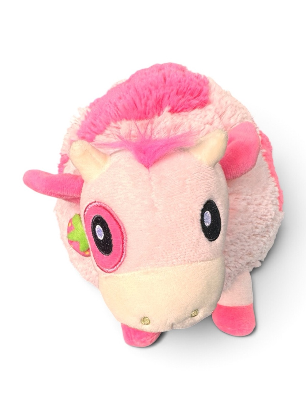 Mini Squishable Strawberry Cow Plush stuffed animal